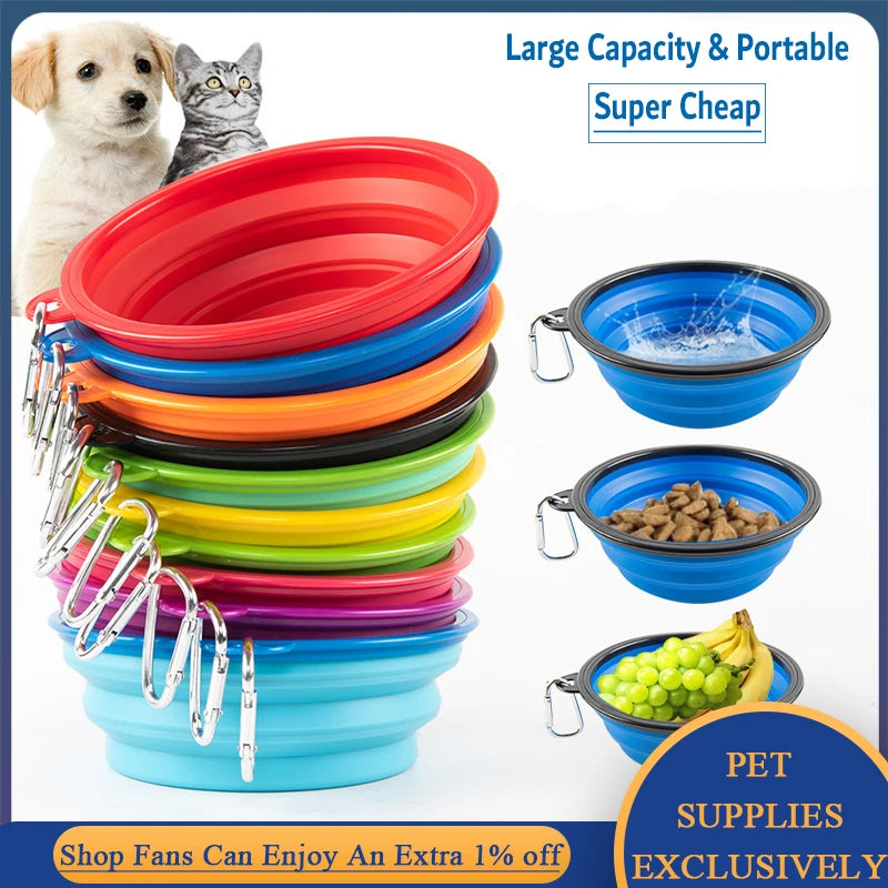 Bolso plegable para perros y gatos, portátil y de gran capacidad, ideal para viajes y paseos con mascotas