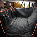 Funda protectora para asientos de coche con diseño acolchado y bolsillos, ideal para perros